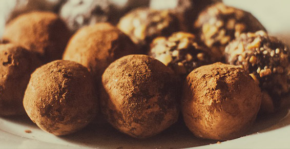 truffes au chocolat