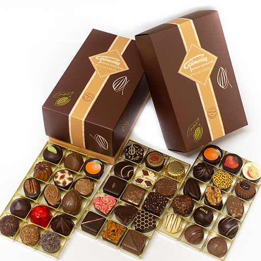 Coffret expédition 540 g chocolats assortis Réf. 610