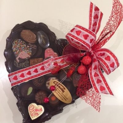 boite chocolat coeur