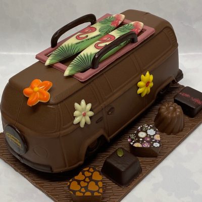 van pour les vacances en chocolat