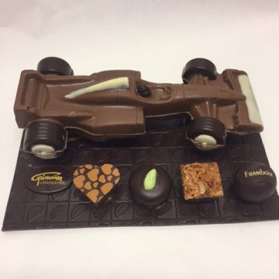 voiture formule1 chocolat